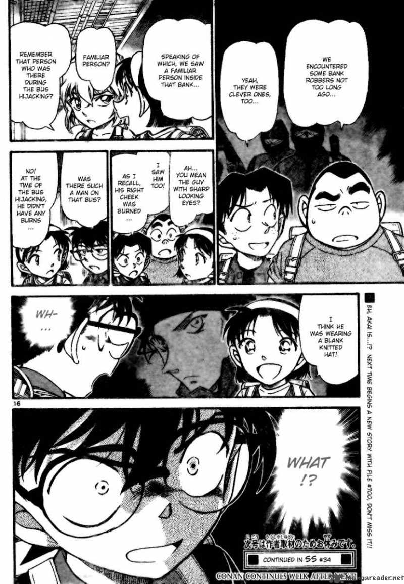 Detective Conan Chapter 699 Page 16