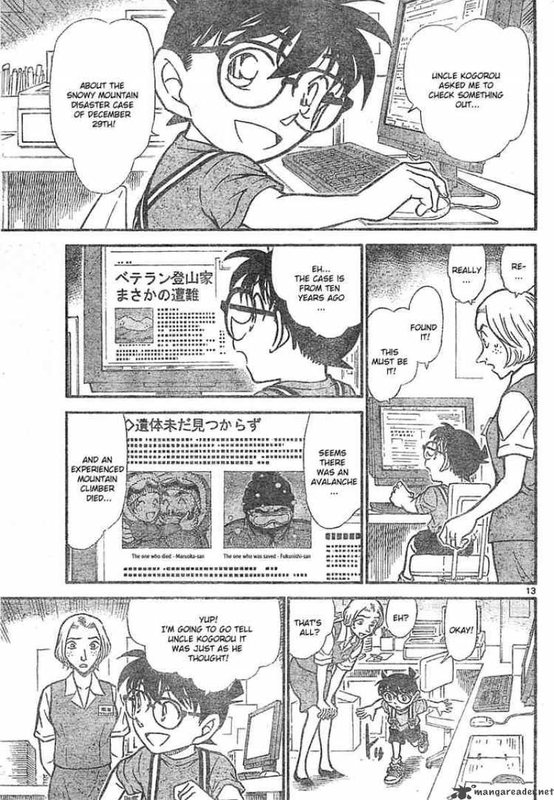 Detective Conan Chapter 702 Page 13