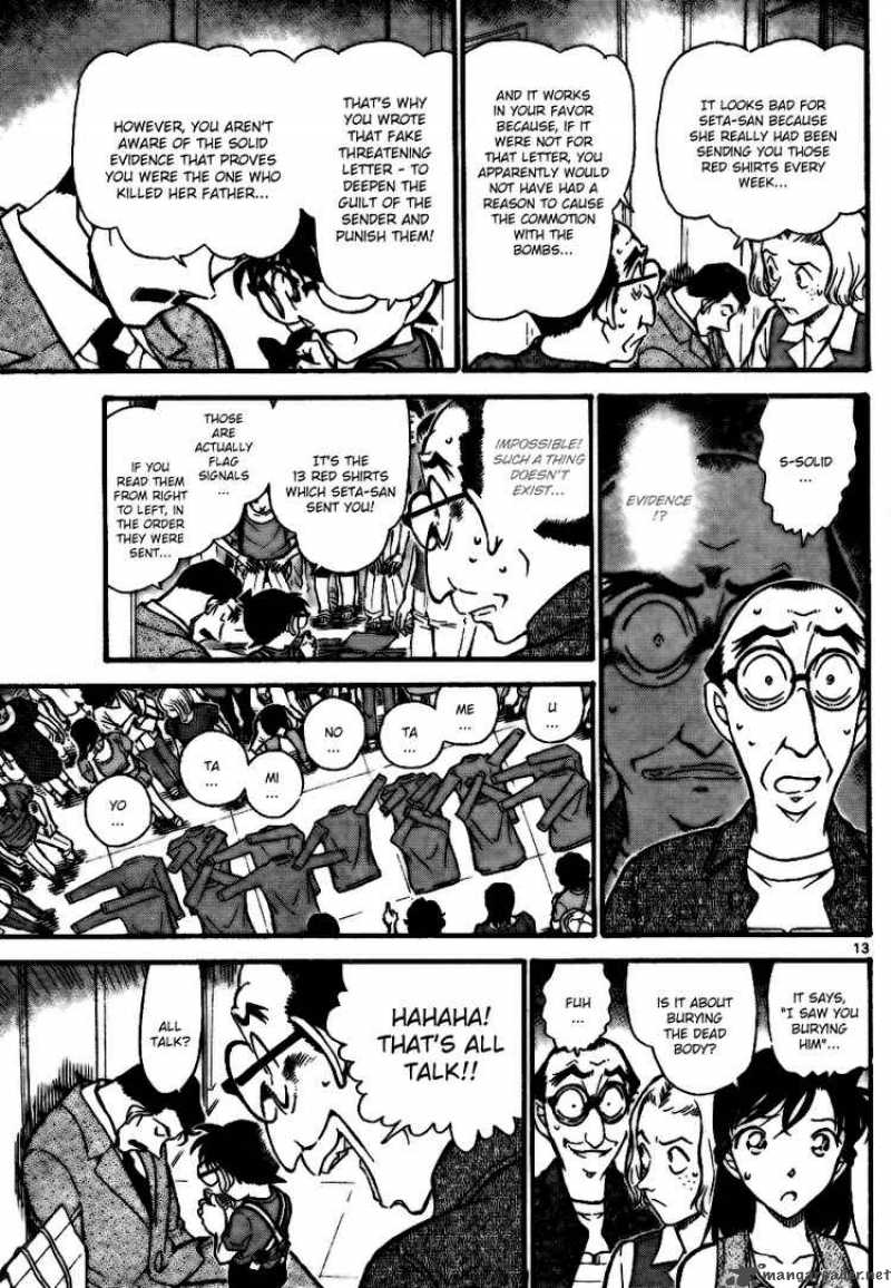 Detective Conan Chapter 703 Page 13