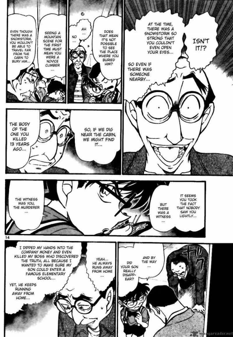 Detective Conan Chapter 703 Page 14