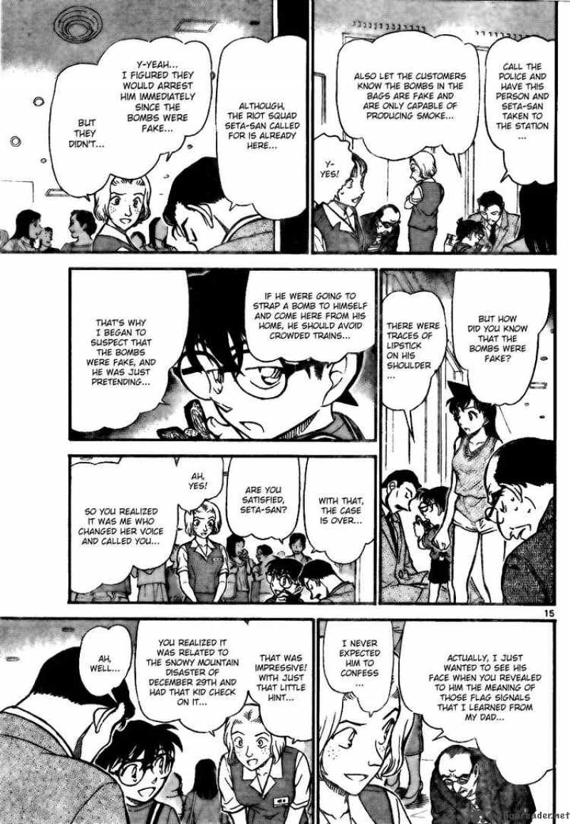 Detective Conan Chapter 703 Page 15
