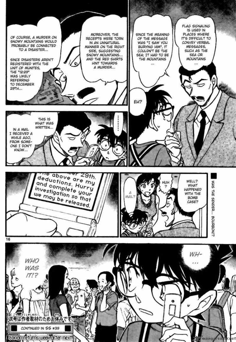 Detective Conan Chapter 703 Page 16