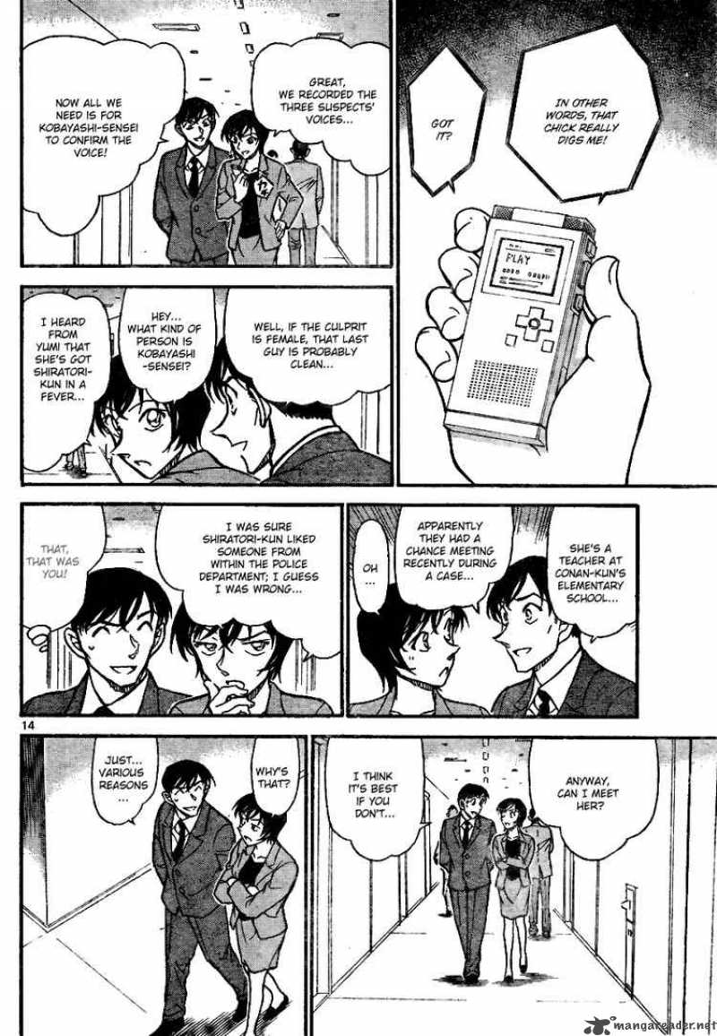 Detective Conan Chapter 706 Page 14