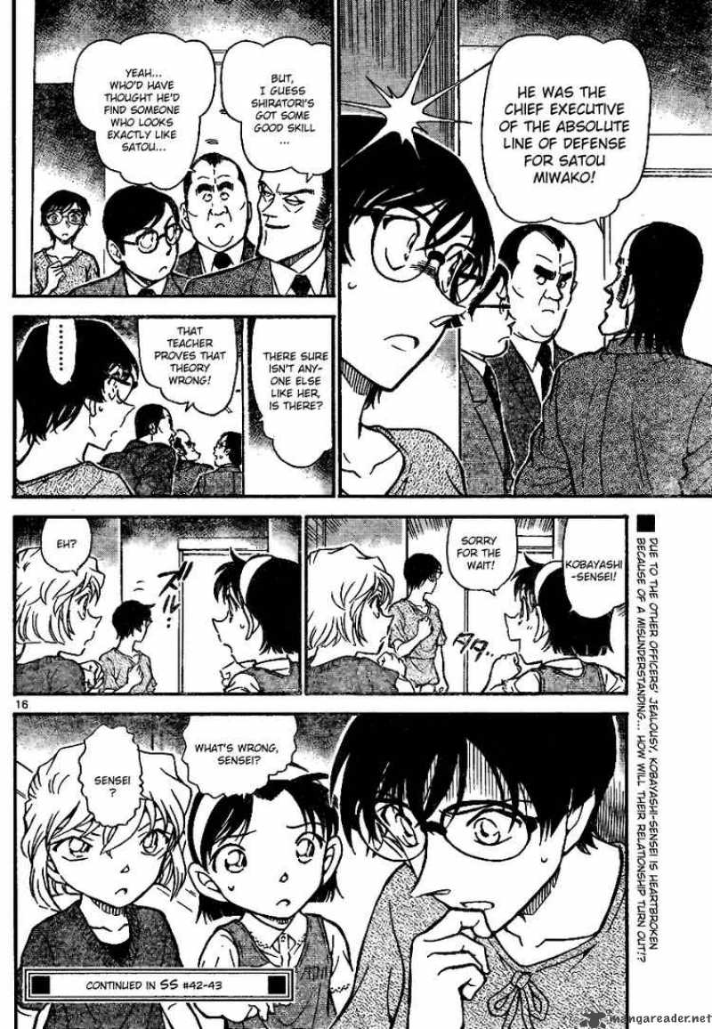 Detective Conan Chapter 706 Page 16