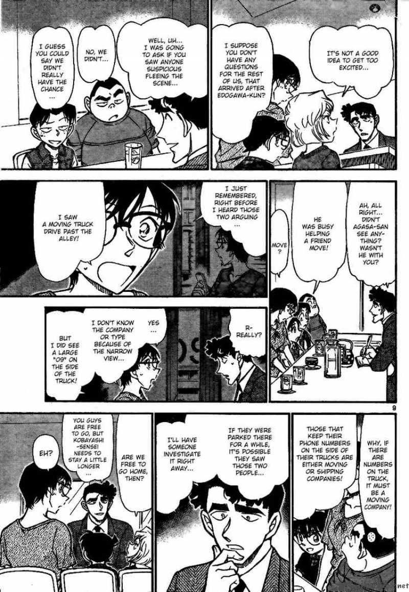 Detective Conan Chapter 706 Page 9