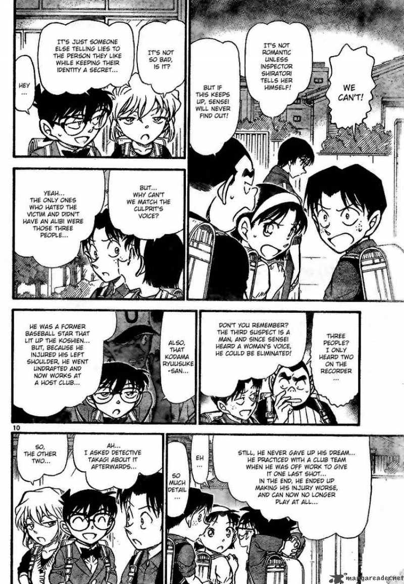 Detective Conan Chapter 707 Page 10