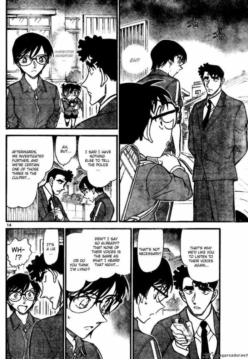 Detective Conan Chapter 707 Page 14