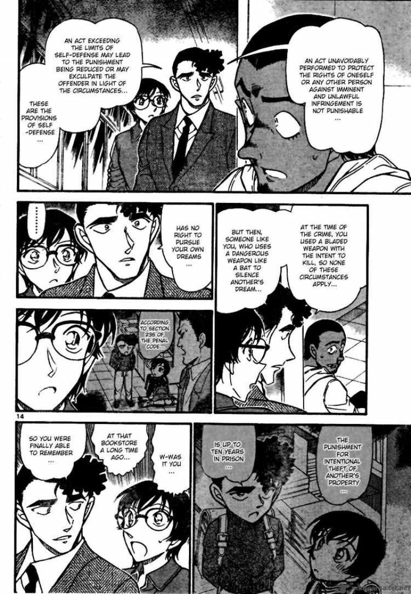 Detective Conan Chapter 708 Page 14