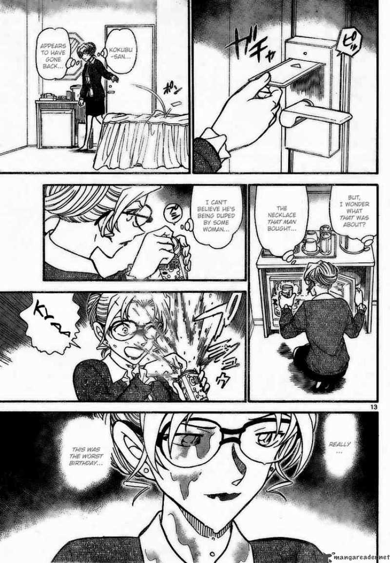 Detective Conan Chapter 709 Page 13