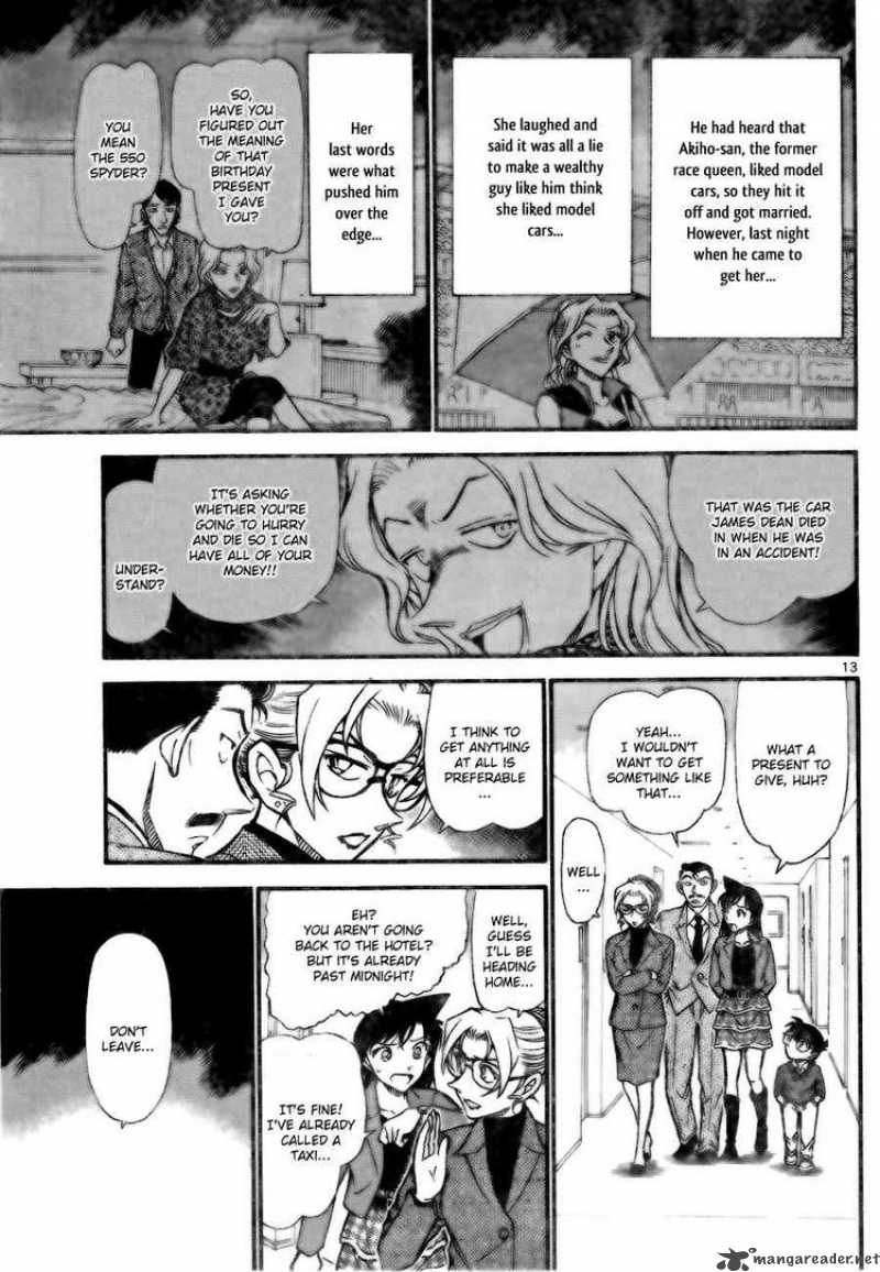 Detective Conan Chapter 711 Page 13