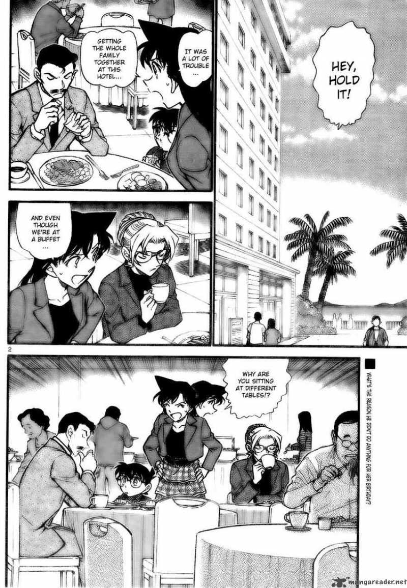 Detective Conan Chapter 711 Page 2