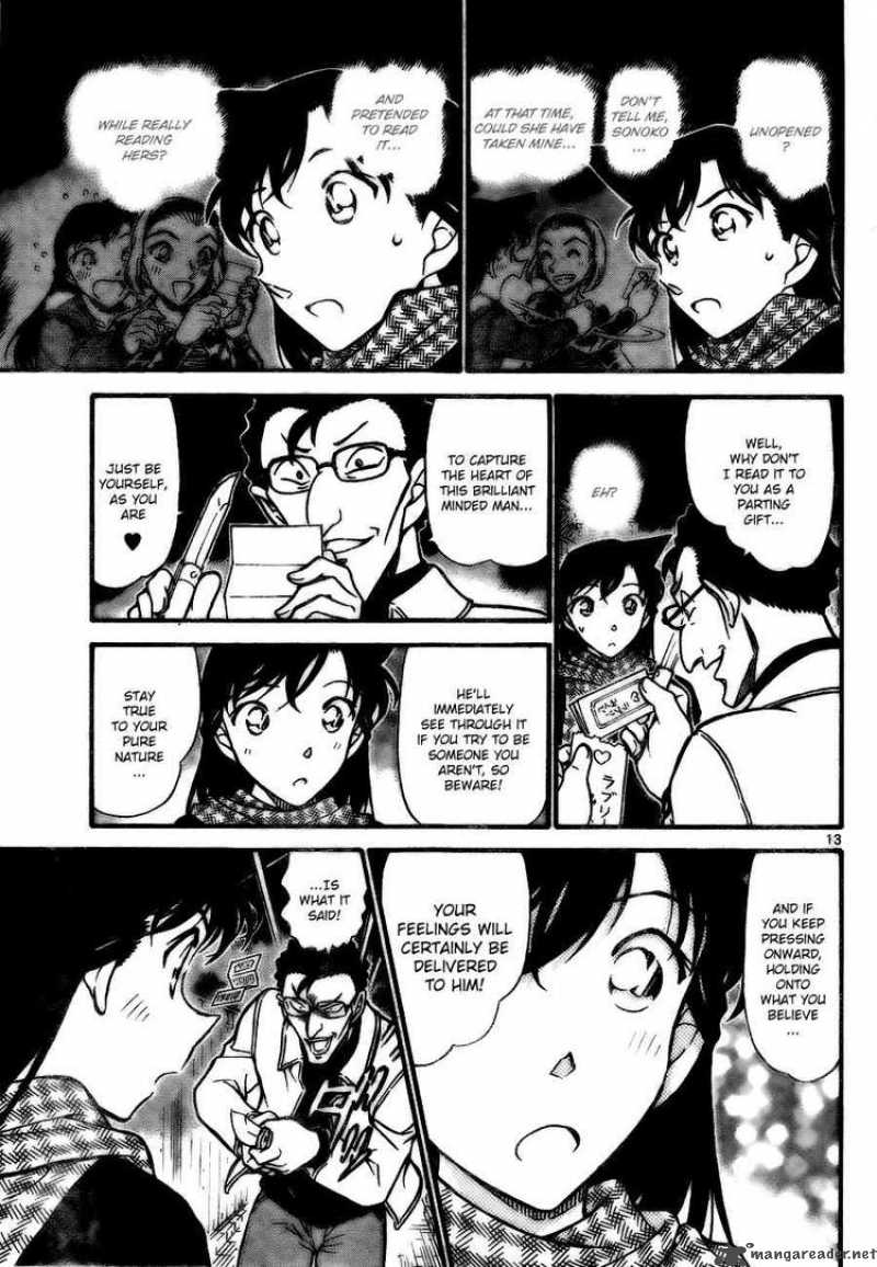 Detective Conan Chapter 718 Page 12