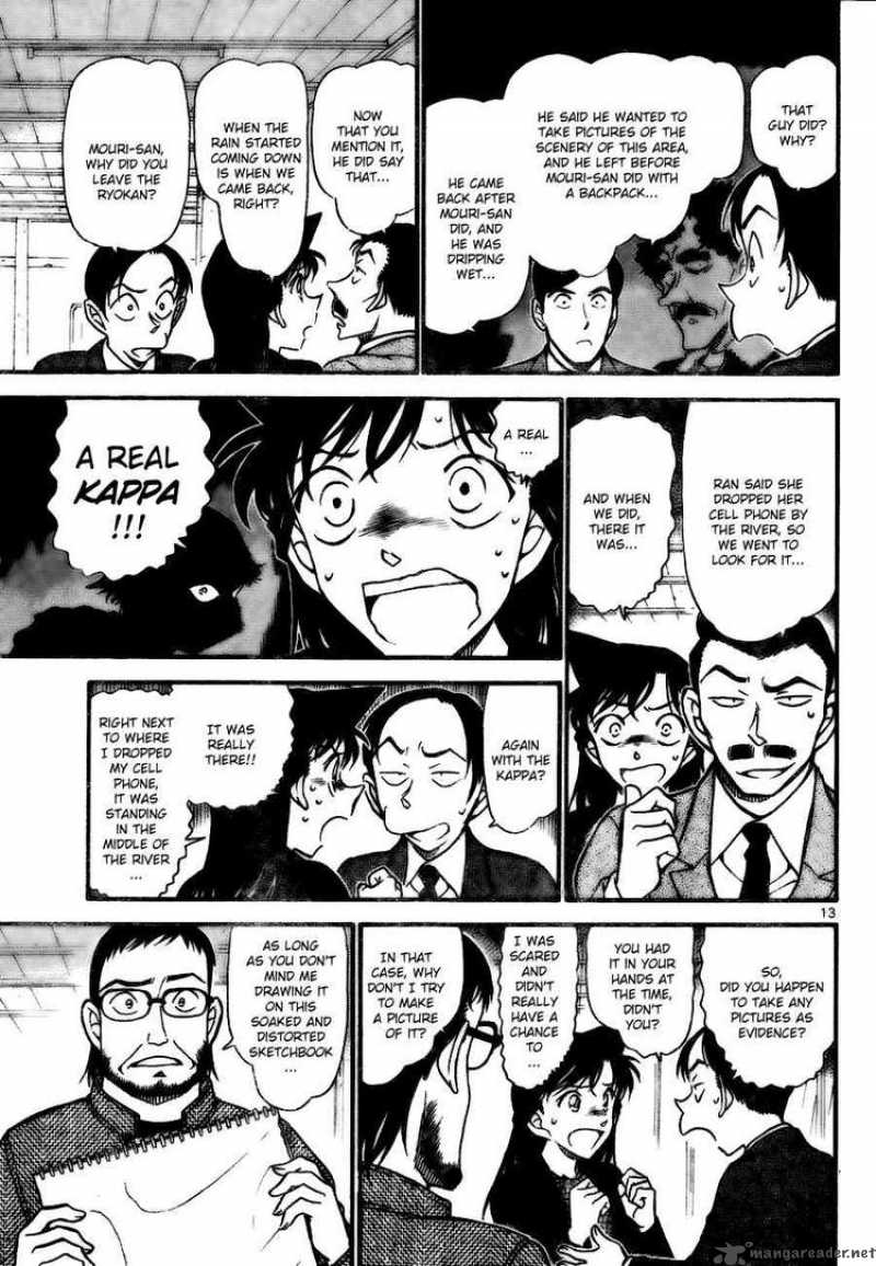 Detective Conan Chapter 720 Page 13