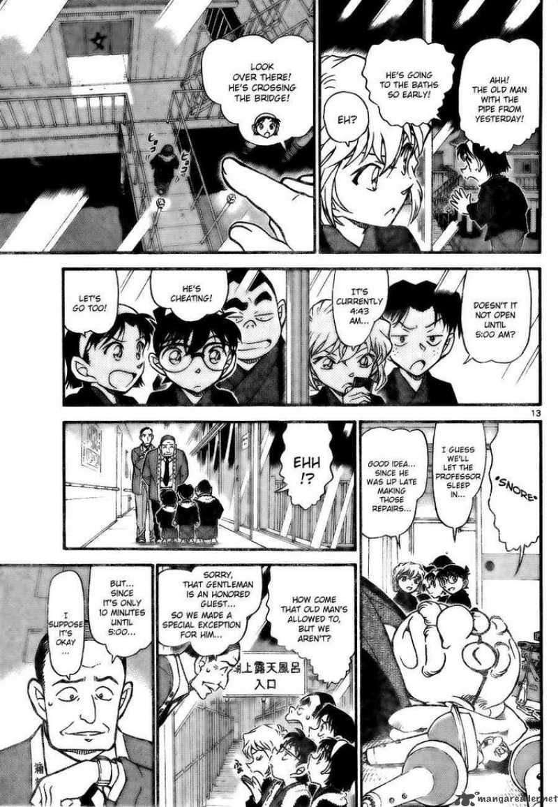 Detective Conan Chapter 722 Page 12