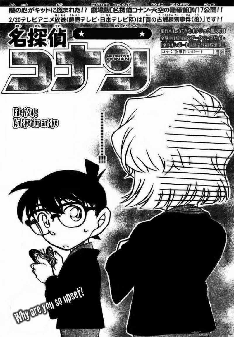 Detective Conan Chapter 724 Page 1