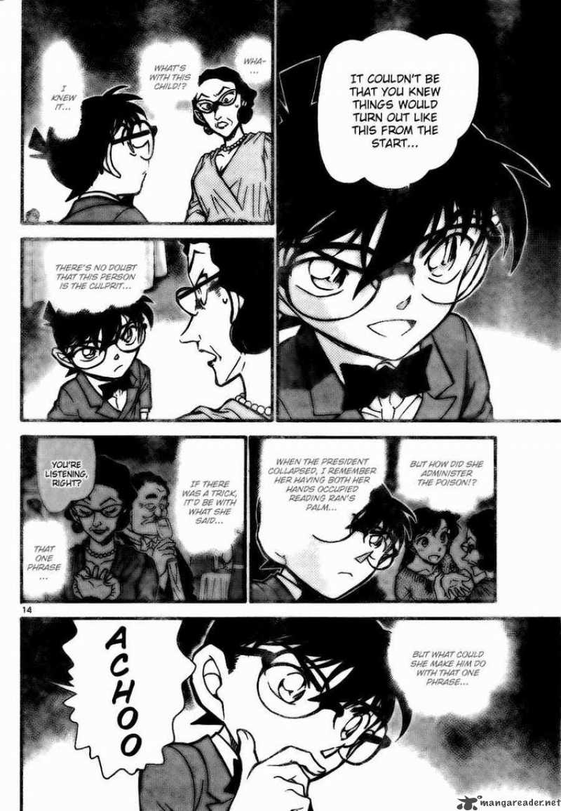 Detective Conan Chapter 726 Page 14