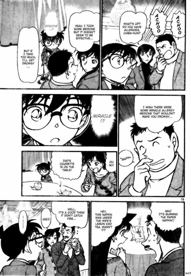 Detective Conan Chapter 726 Page 15