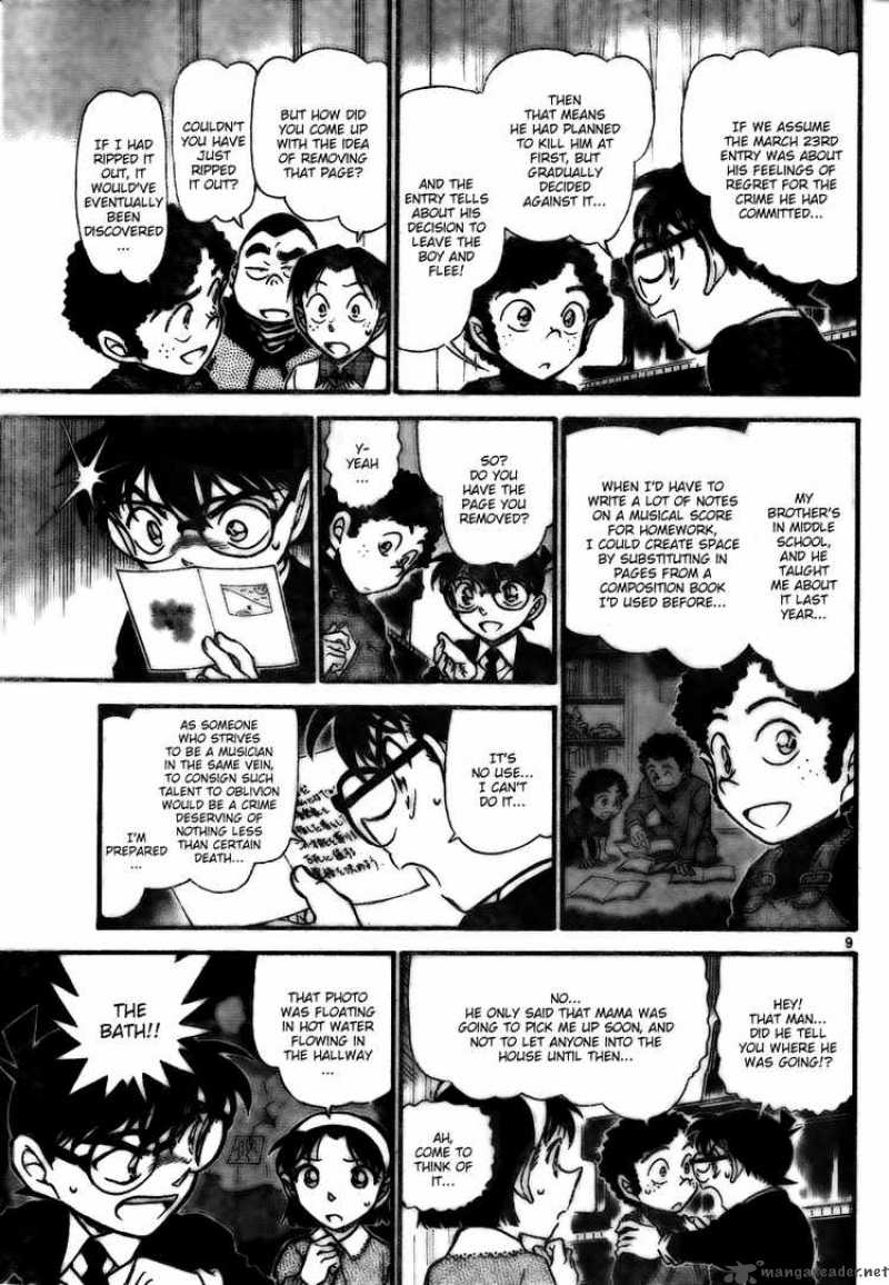 Detective Conan Chapter 730 Page 9