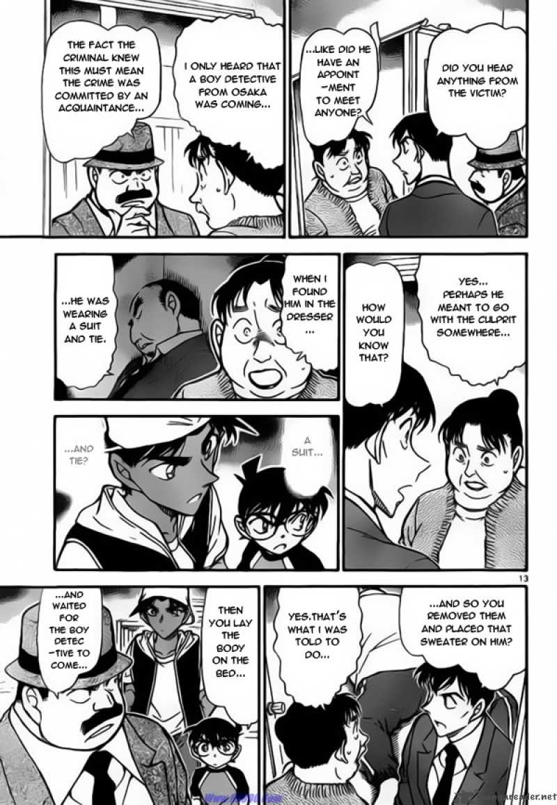 Detective Conan Chapter 735 Page 13