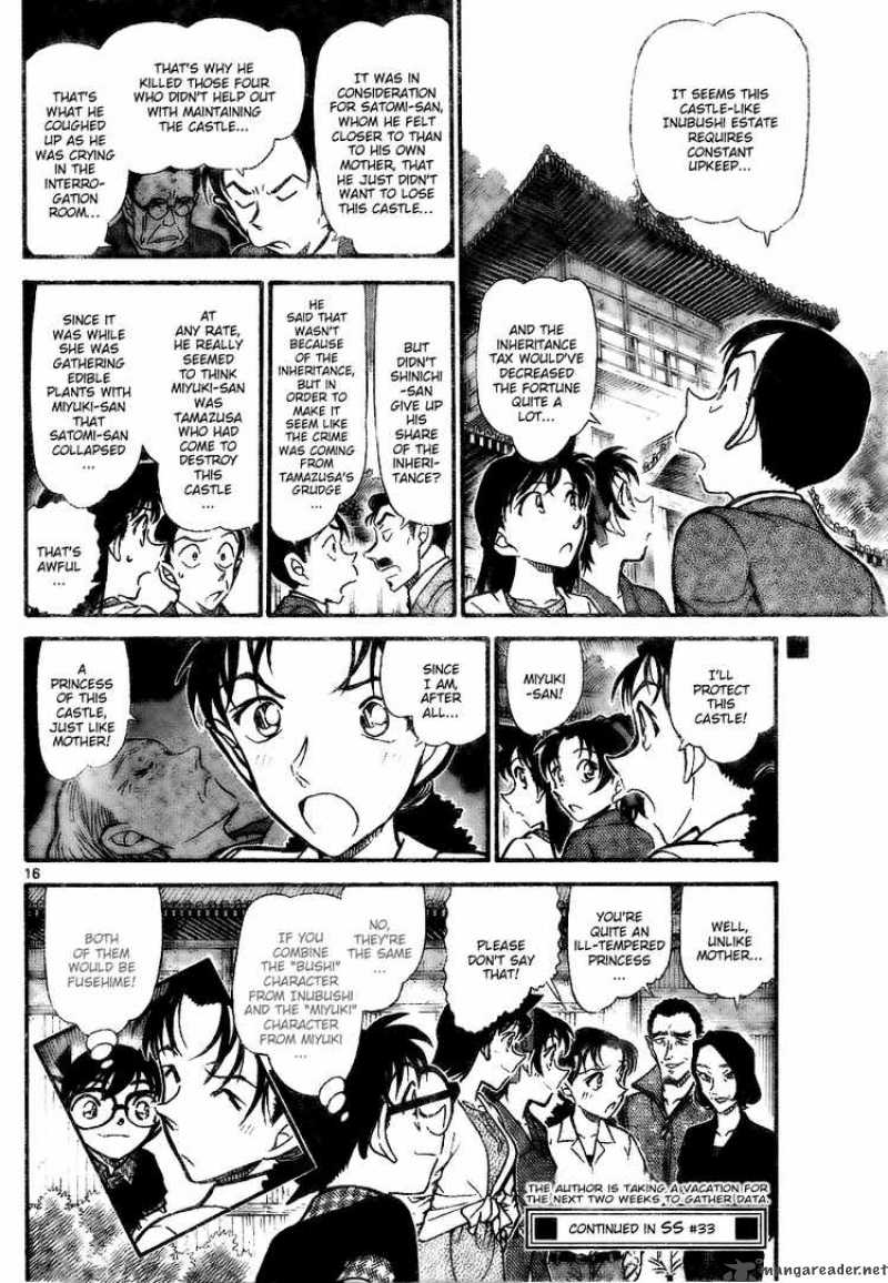 Detective Conan Chapter 740 Page 16