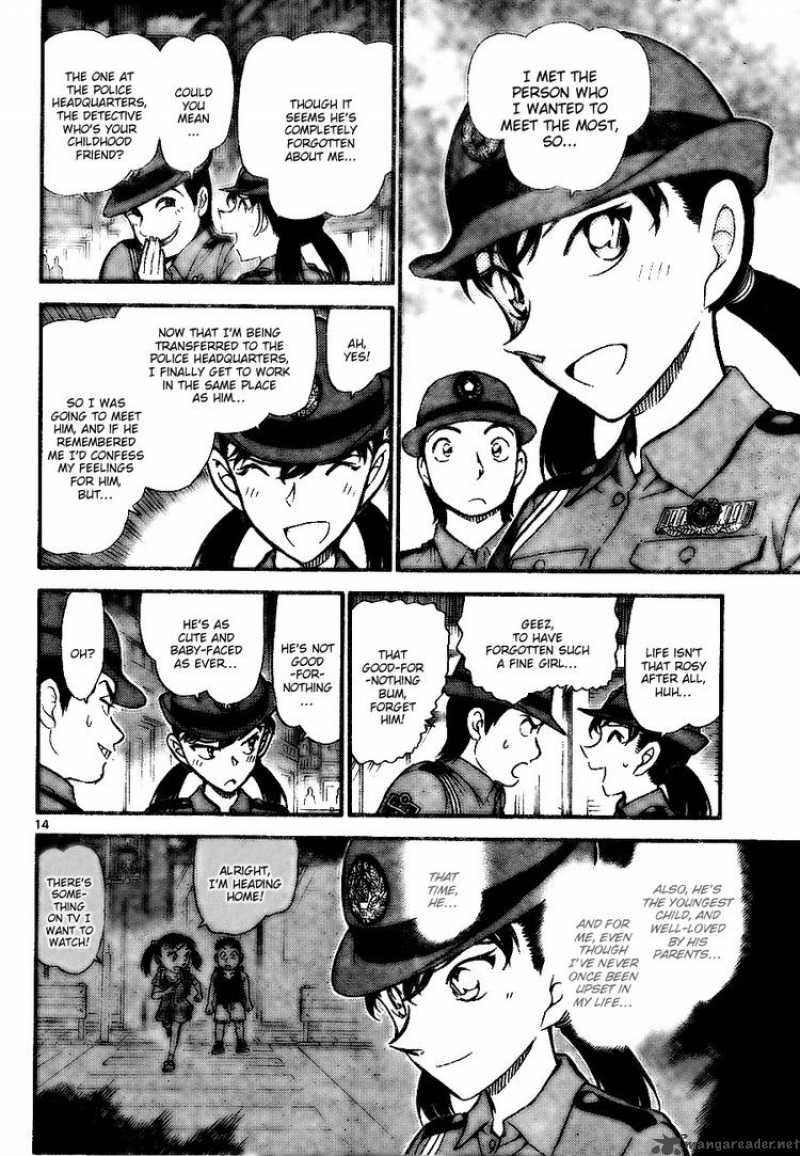 Detective Conan Chapter 742 Page 14