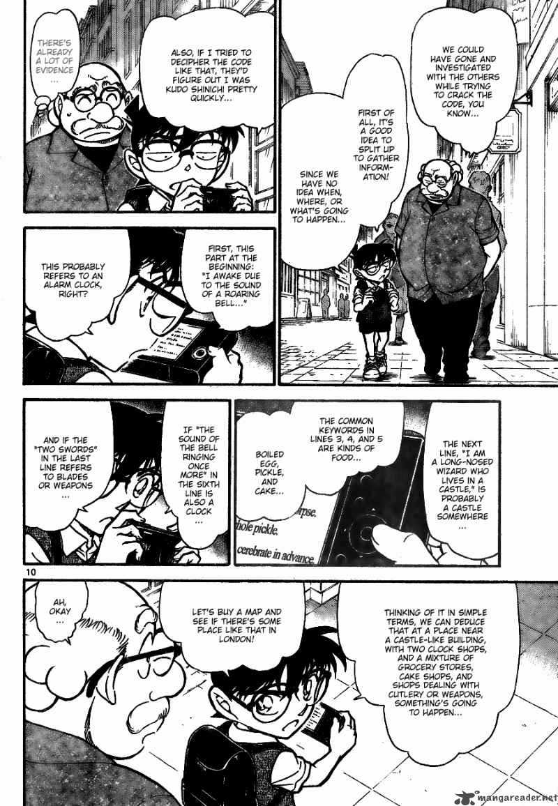 Detective Conan Chapter 744 Page 10