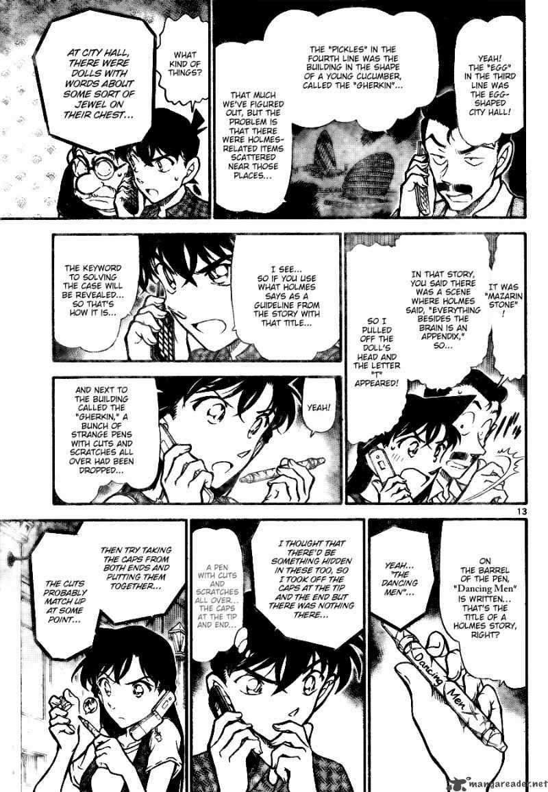Detective Conan Chapter 746 Page 13