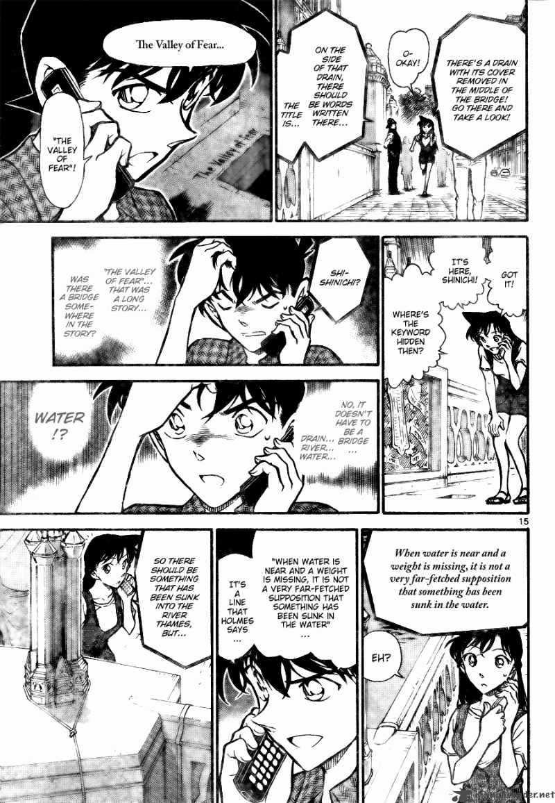 Detective Conan Chapter 746 Page 15