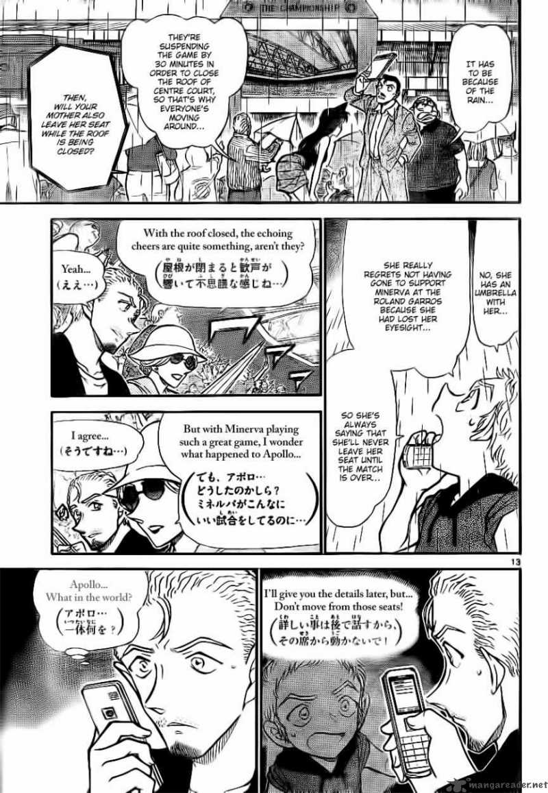 Detective Conan Chapter 750 Page 13