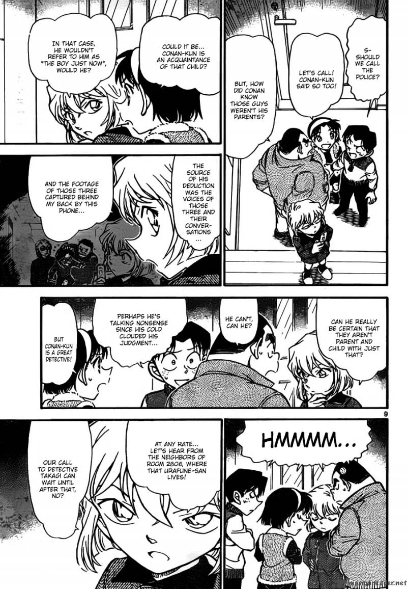 Detective Conan Chapter 759 Page 9