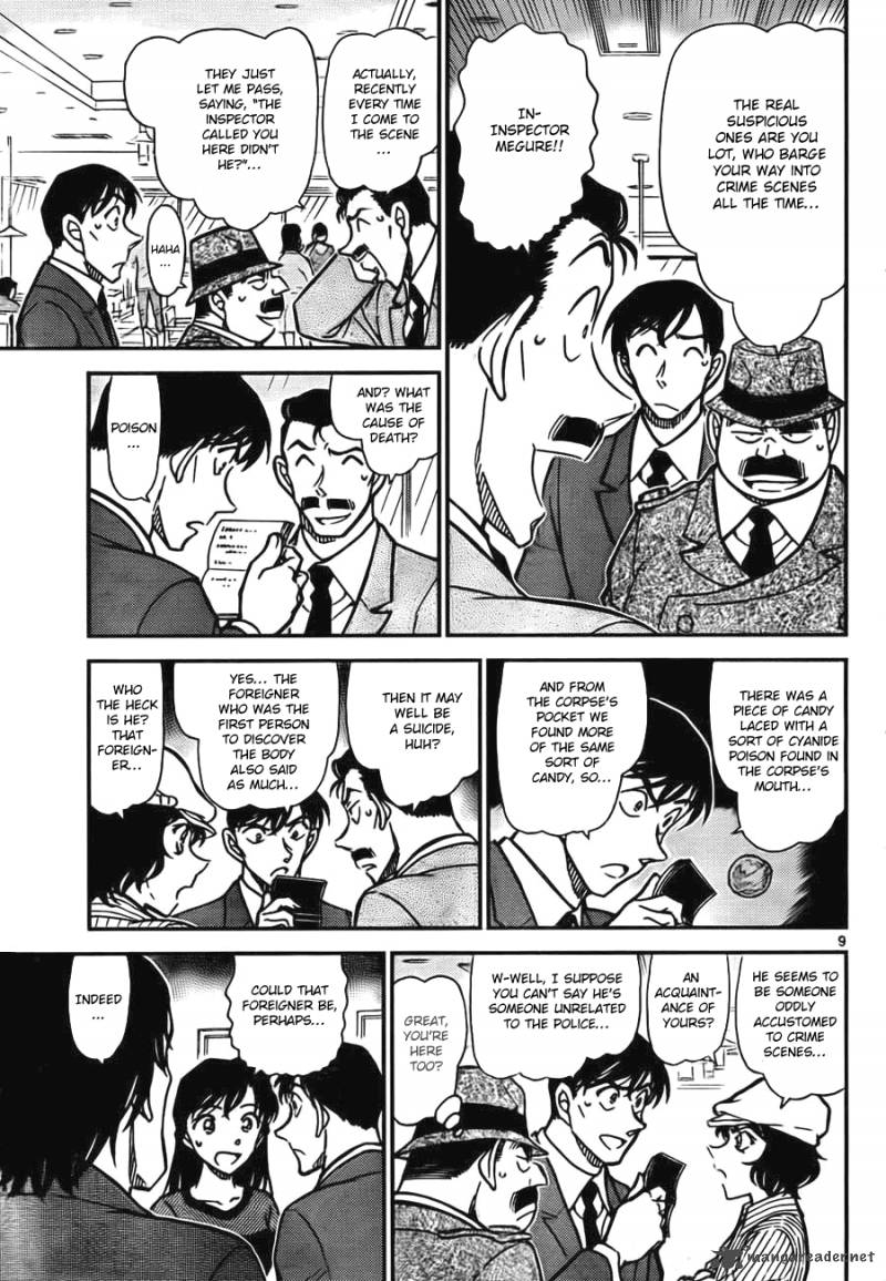 Detective Conan Chapter 778 Page 9