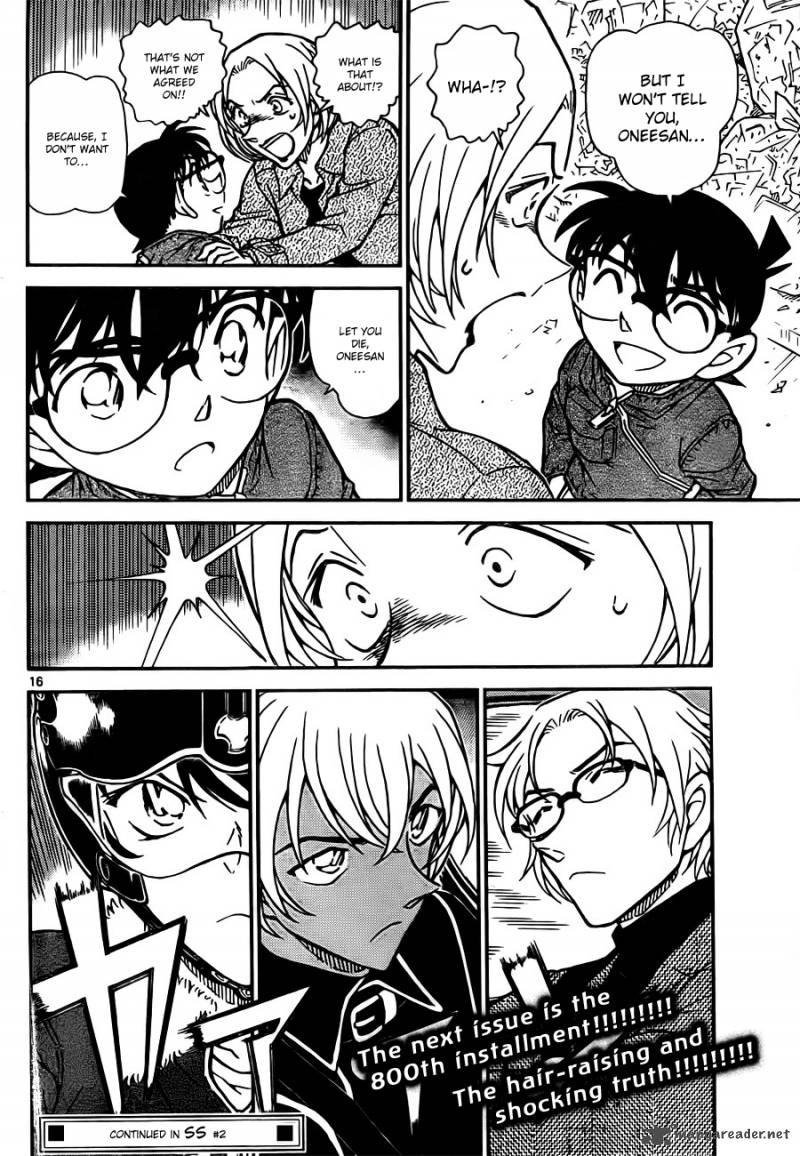 Detective Conan Chapter 799 Page 16