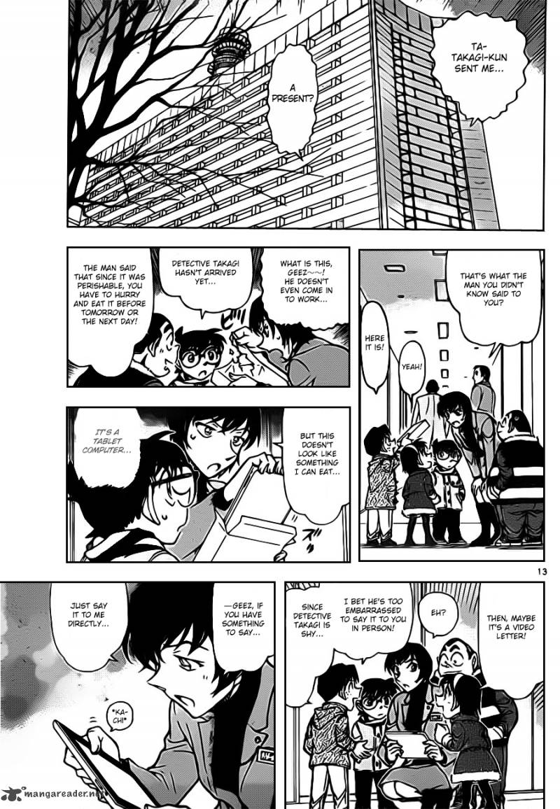 Detective Conan Chapter 804 Page 13