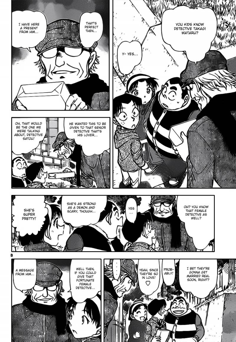 Detective Conan Chapter 804 Page 8