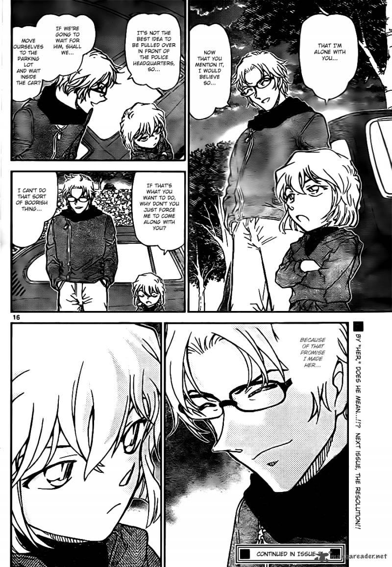 Detective Conan Chapter 810 Page 16