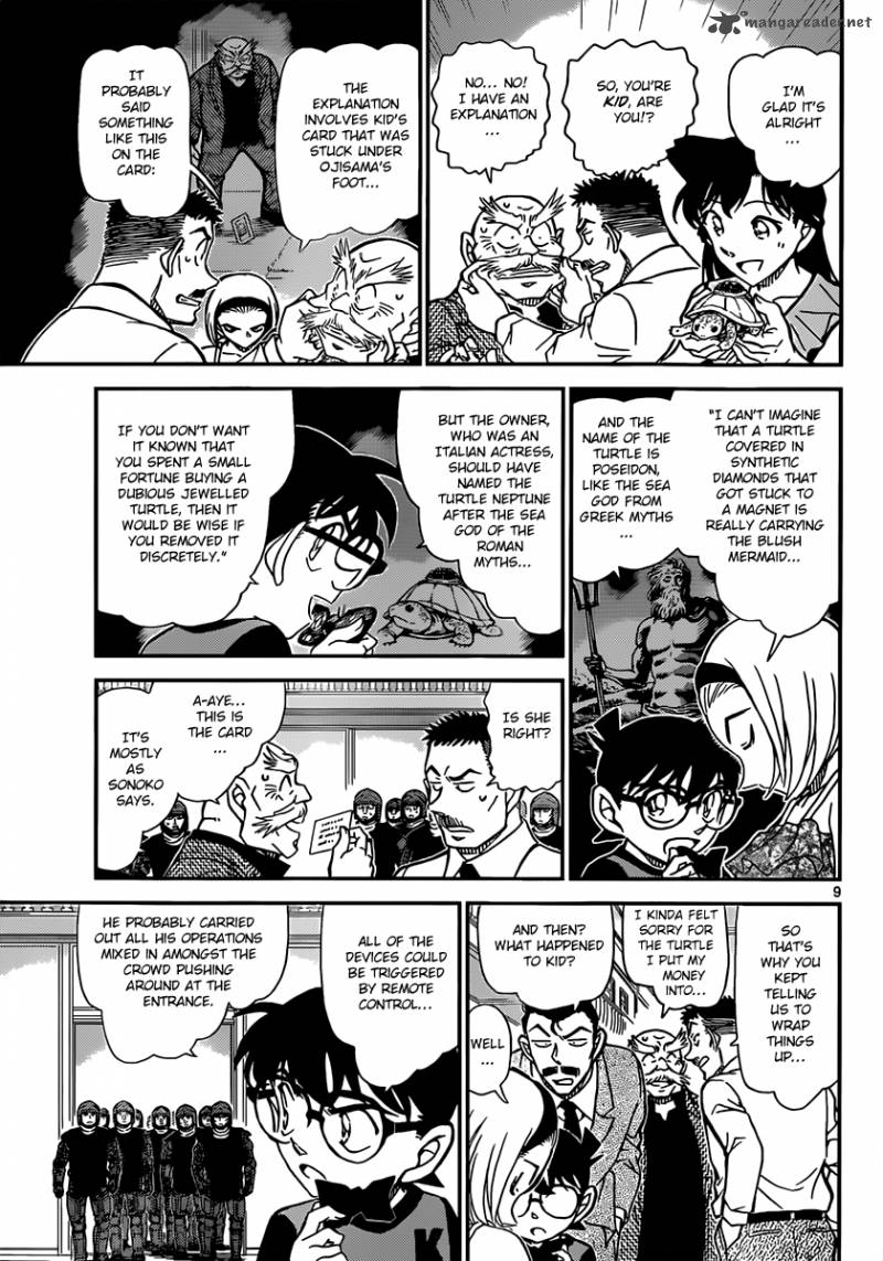 Detective Conan Chapter 830 Page 9
