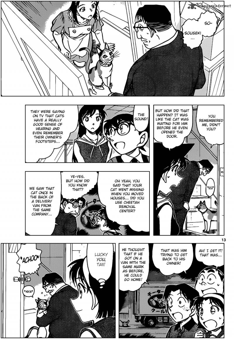 Detective Conan Chapter 866 Page 13