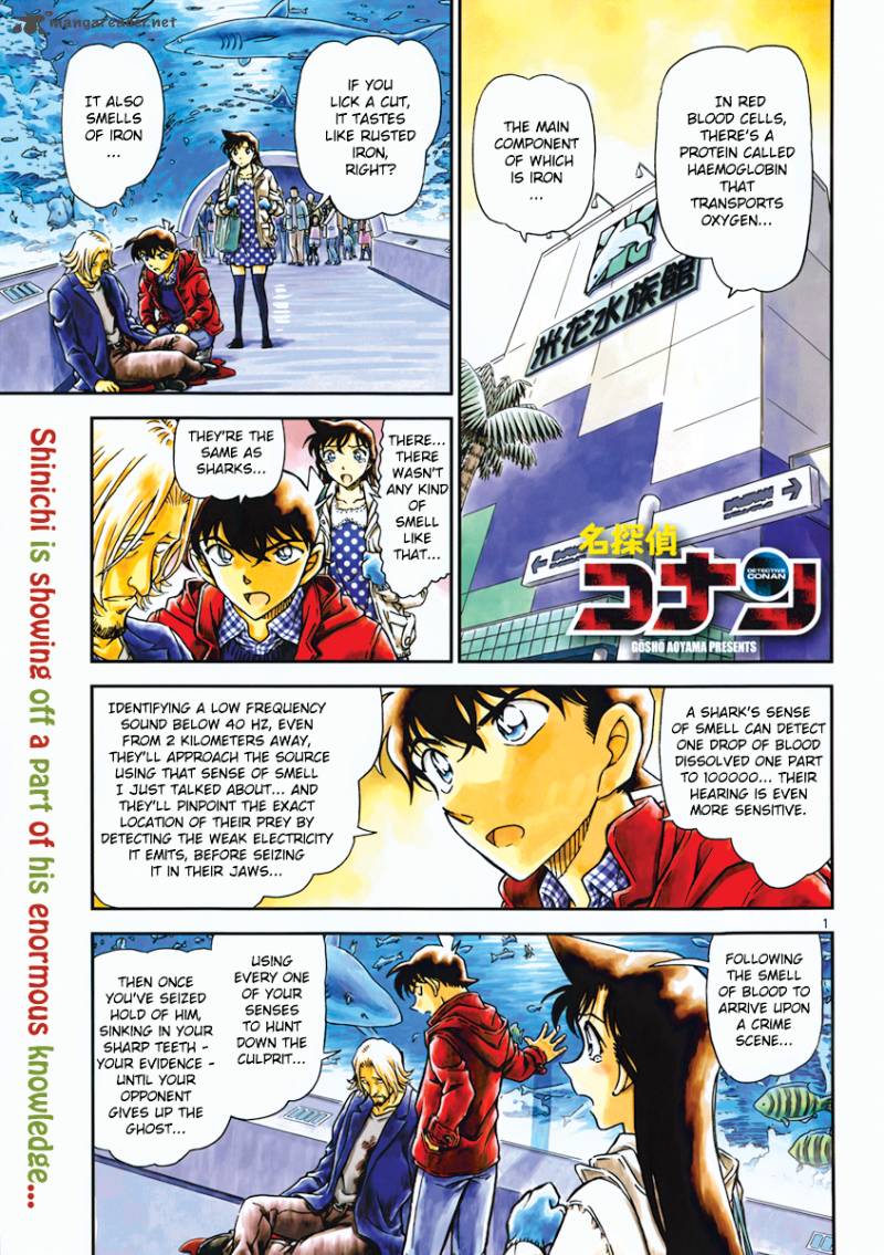 Detective Conan Chapter 883 Page 1