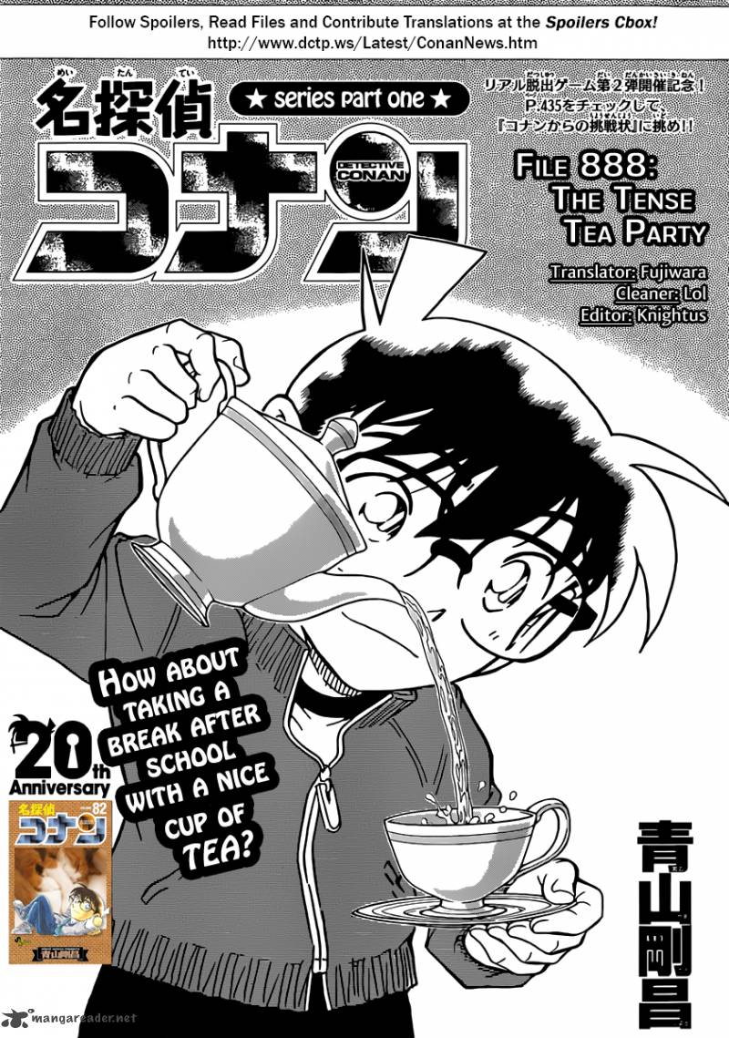 Detective Conan Chapter 888 Page 1