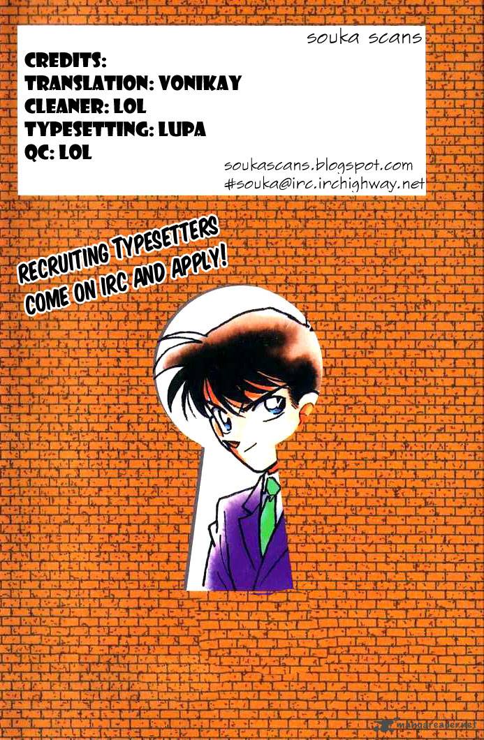 Detective Conan Chapter 903 Page 1