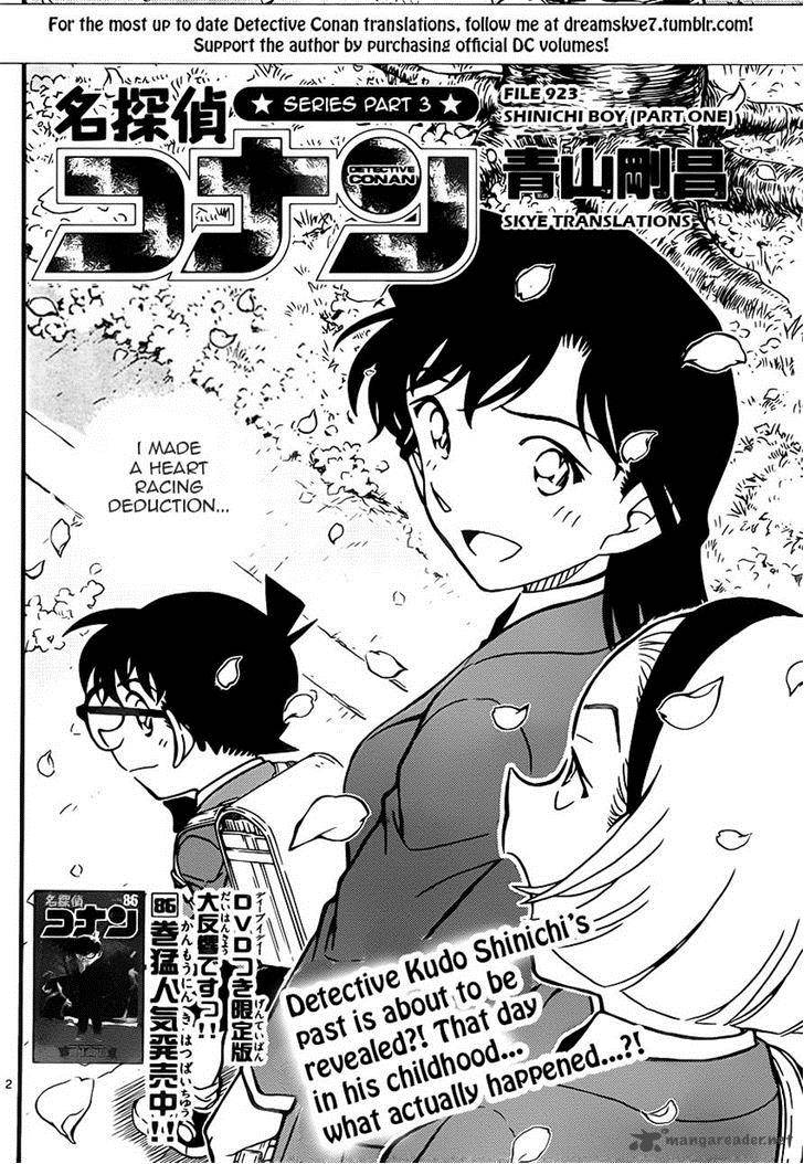 Detective Conan Chapter 923 Page 2