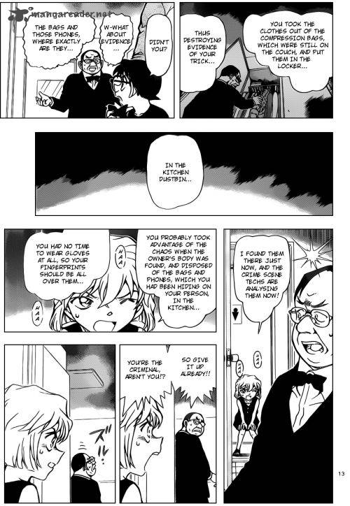 Detective Conan Chapter 927 Page 13