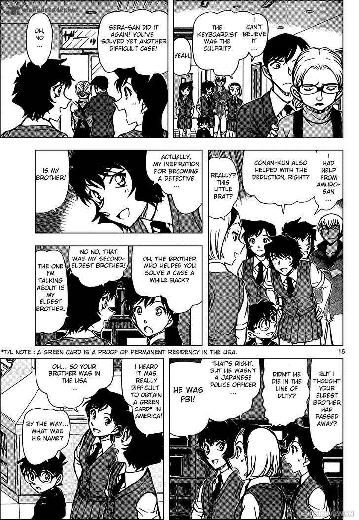 Detective Conan Chapter 938 Page 15