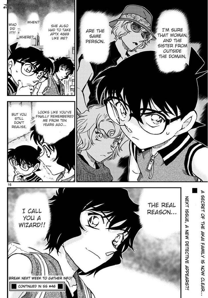 Detective Conan Chapter 974 Page 16