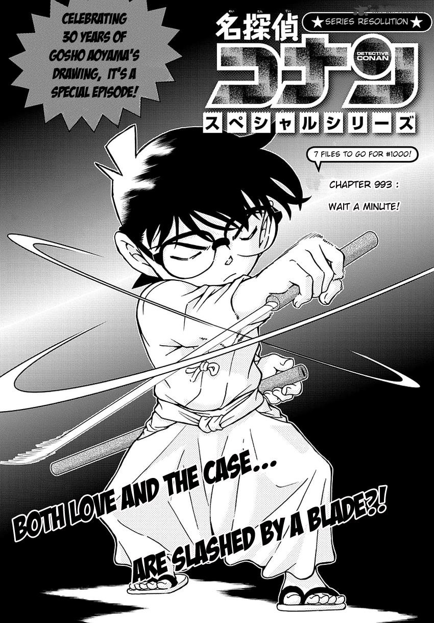 Detective Conan Chapter 993 Page 1