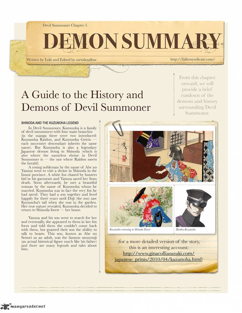 Devil Summoner Kuzuha Raidou Tai Kodoku No Marebito Chapter 5 Page 28