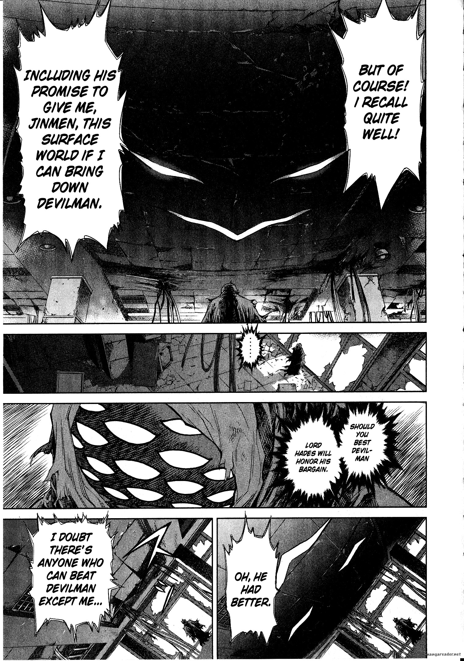 Devilman Tai Yami No Teiou Chapter 4 Page 13