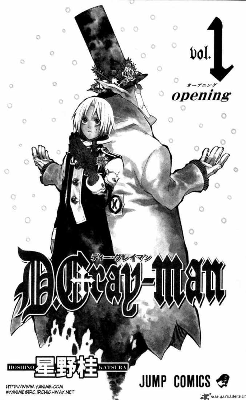 Dgray Man Chapter 1 Page 3