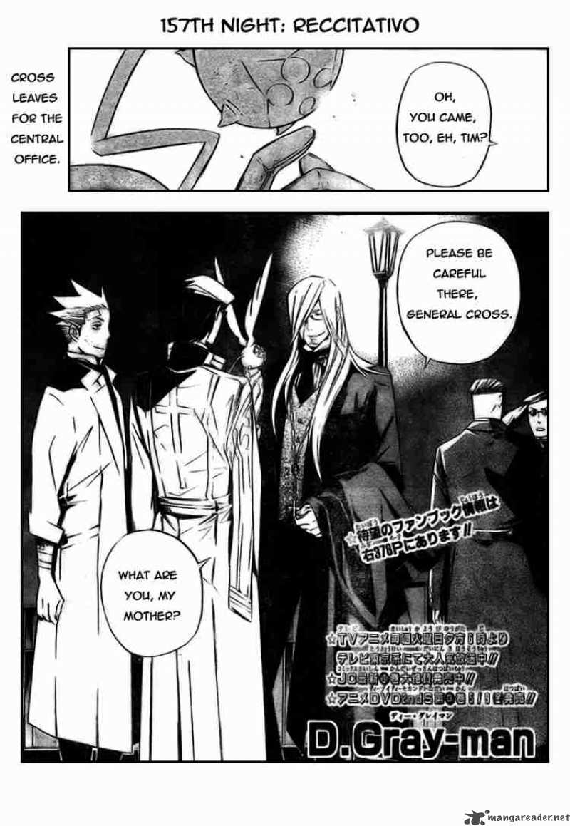 Dgray Man Chapter 157 Page 1