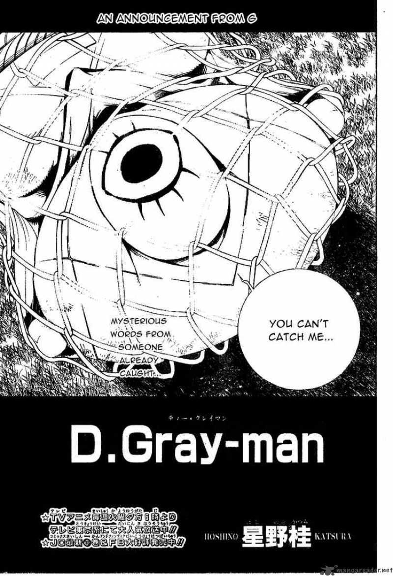 Dgray Man Chapter 172 Page 3